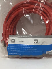 Lot of 35 V7 Red Cat6 Shielded STP Cable RJ45 Male to Male 10m 32.8'