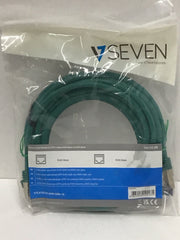 Lot of 19 V7 CAT6 Ethernet Shielded STP 5M Green Male to Male