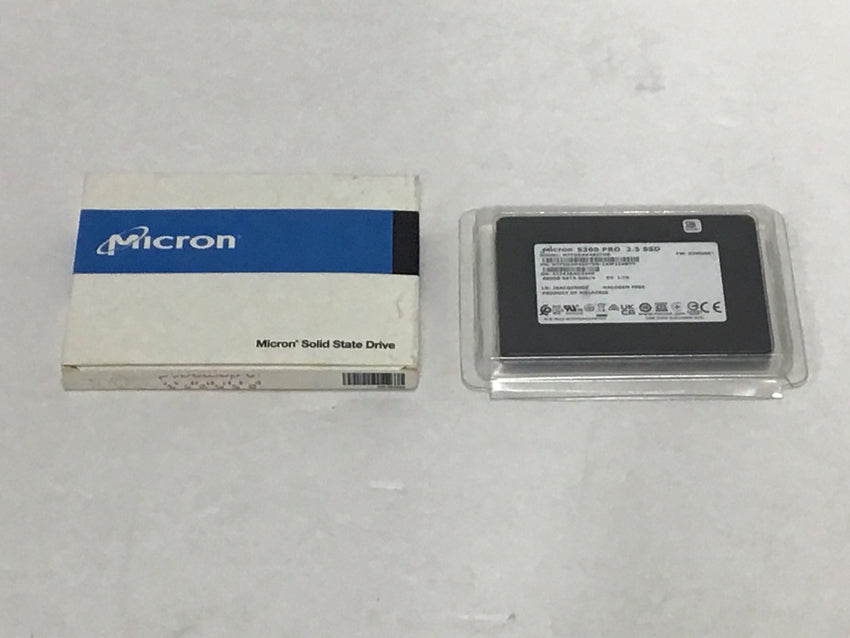 Micron 480GB 5300 PRO SATA 6Gb/s Solid State Drive MTFDDAK480TDS-1AW1ZABYYR