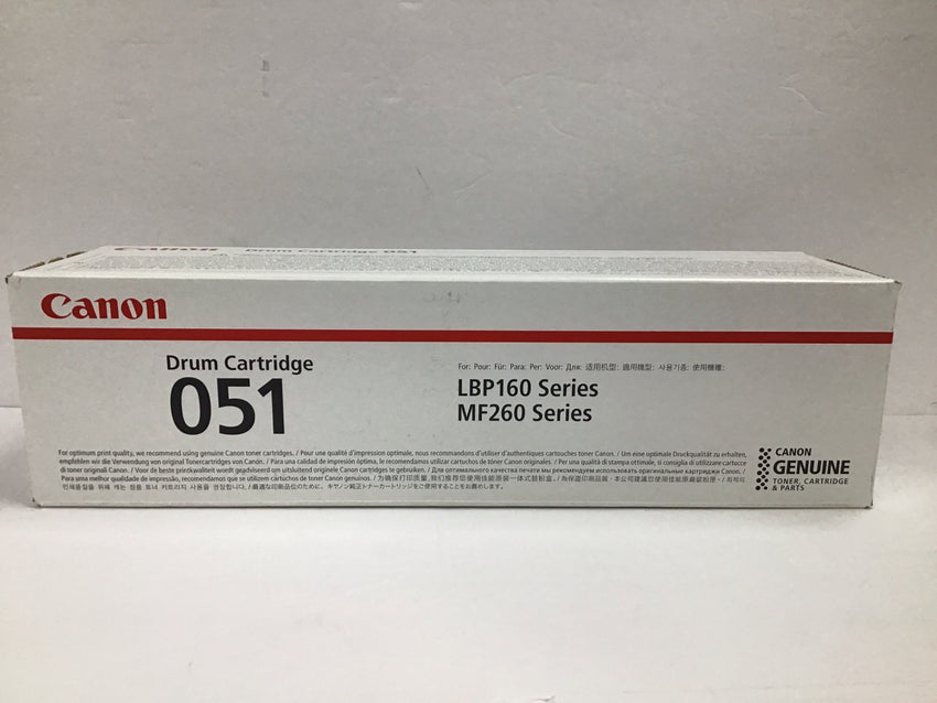 Canon 051 Drum Cartridge GENUINE OEM for LBP160 MF260 Series 2170C001