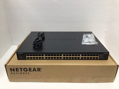 Netgear GS348 48-Port Gigabit Ethernet Unmanaged Switch 24 PoE  GS348PP-100NAS