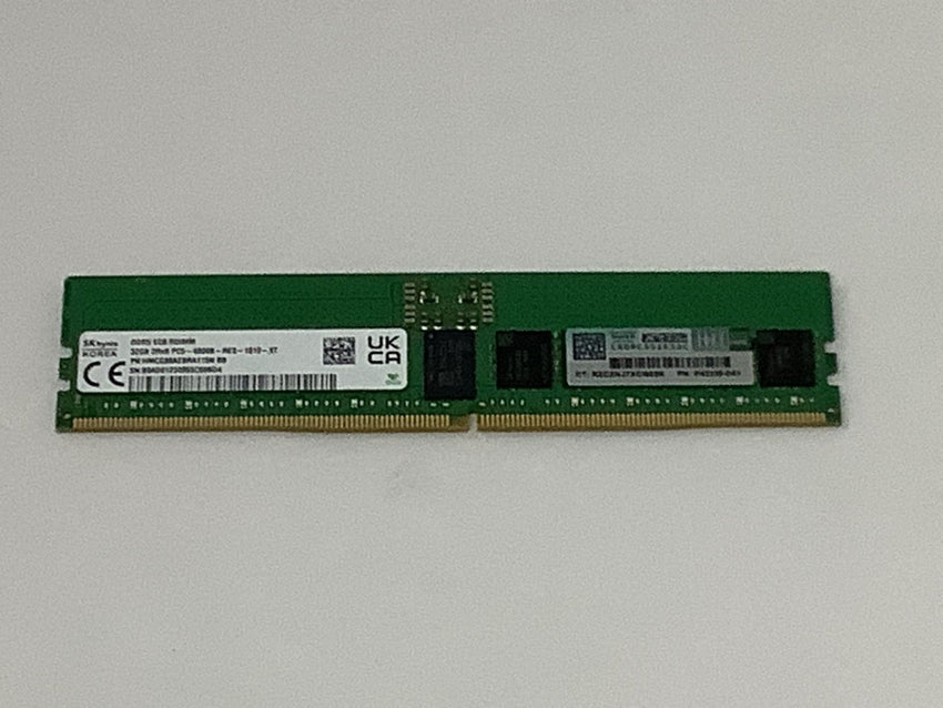 HPE 32GB PC5-38400 DDR5-4800MT/s 2Rx8 ECC Memory GENUINE OEM P43328-B21