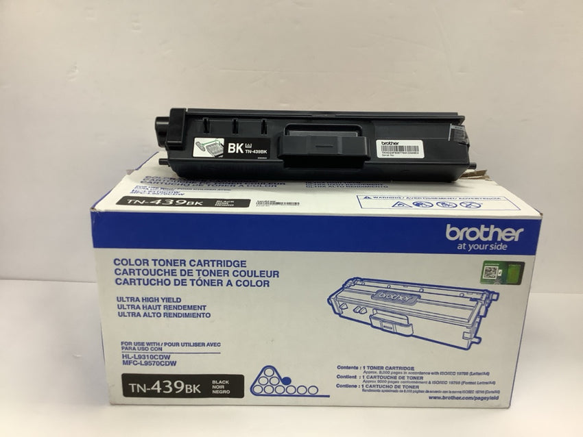 Brother TN439BK Ultra High Yield Toner Cartride GENUINE OEM  TN-439BK