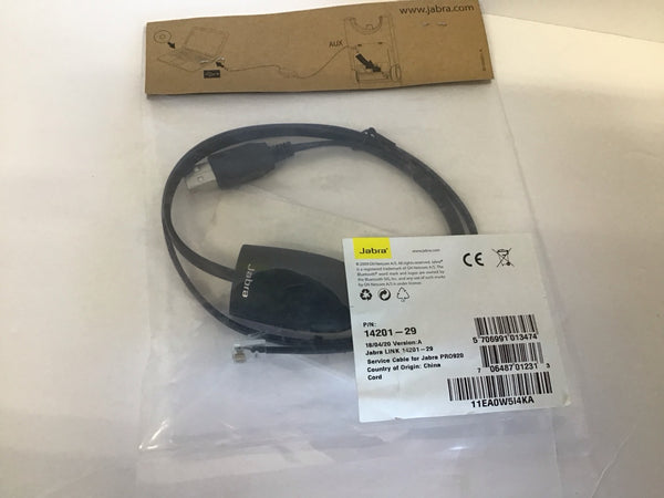 Jabra Link Service Cable for PRO920 GENUINE OEM 14201-29