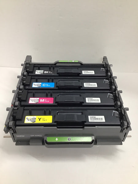 Brother Drum Tray and Color Toner Set DR-433CL DR-223CL MFC-L9570CDW GENUINE OEM