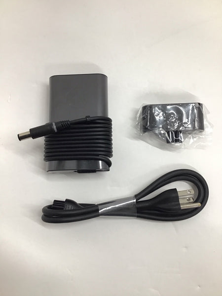 Dell 65W AC Adapter GENUINE OEM /w 0V7K50 & 02JVNJ Wall Plugs 03VT2F