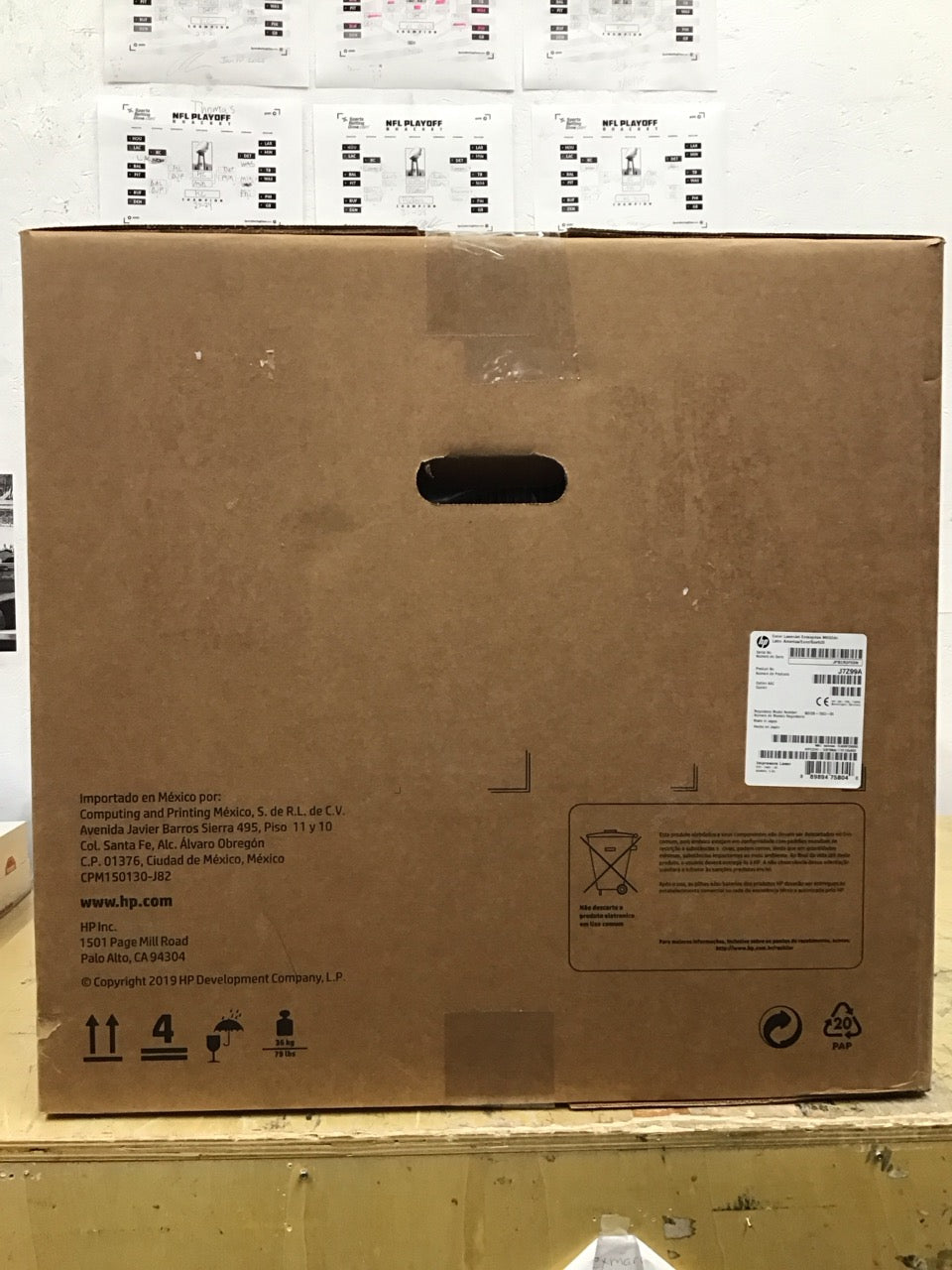 HP Color LaserJet Enterprise M652dn Printer with Duplex 220-240V READ J7Z99A#AAZ