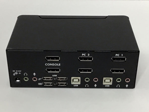 Startech 2-Port KVM Switch with Dual DisplayPort 4K  SV231DPDDUA2