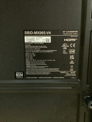 Smart 65" Interactive Display /w IQ 4K UHD Touchscreen SBID-MX265-V4