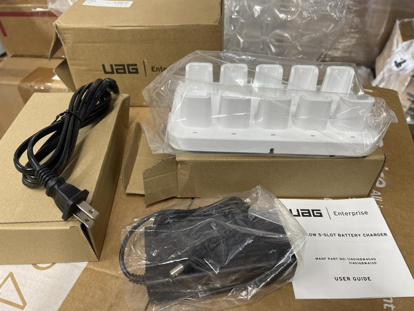 UAG Workflow 5-Slot Battery Charger /w Power Supply 114016BW4130