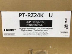 Panasonic Large Venue Projector 21,000 LUMENS 3DLP Laser WUXGA PT-RZ24KU