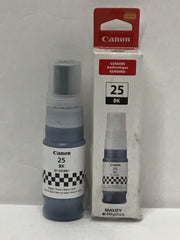 Canon Maxifi MegaTank 25 Black Ink Genuine OEM 6280C001