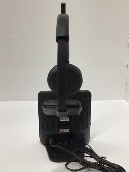 Poly SAVI 8410 Office Wireless DECT Headset /w Charge Base 2-221101-201 READ