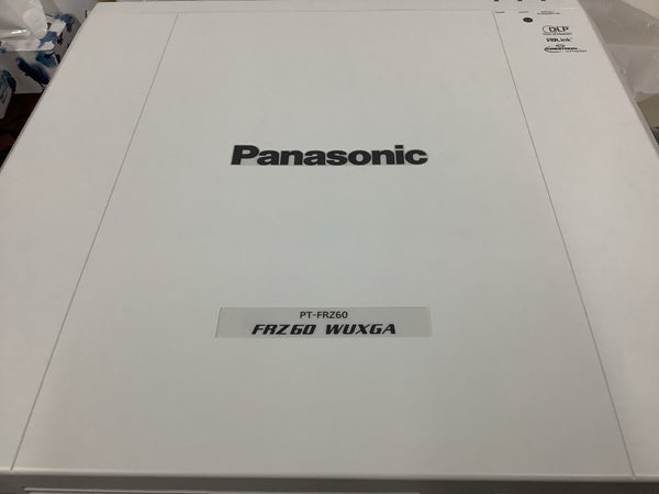 Panasonic PT-FRZ60 Projector WUXGA 1-Chip DLP 6,200 lumens PT-FRZ60WU7