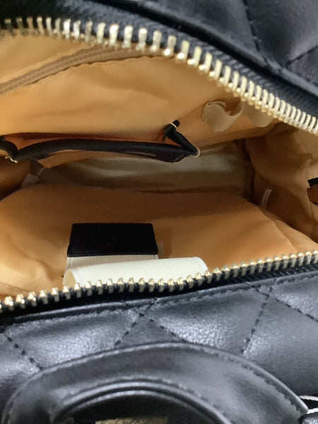 Sandy Lisa St Tropez Mini Backpack Black Ultimate Fashion SLSTP-BPBK-MINI