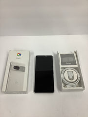 Google Pixel 7 Snow 128GB Unlocked Smart Phone 5G LTE 6.3" GA03933-US READ