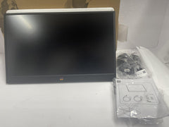 ViewSonic 15.6" 1080p Portable IPS Monitor Built-in Stand USB C Mini HDMI VA1655