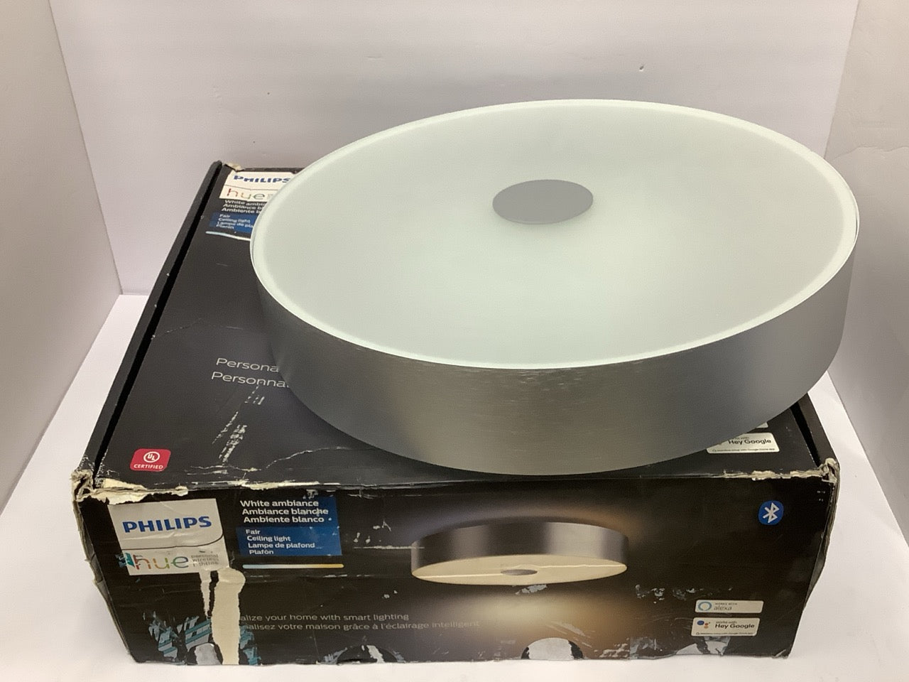 Philips Fair Hue Ceiling Smart Lamp Aluminum 4100248U9