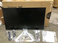 ViewSonic 32" LED Monitor Black Cracked No Display VX3276-2K-MHD