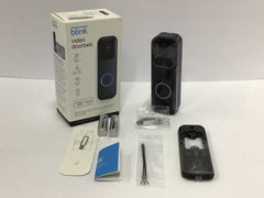 Blink Video Doorbell Camera Battery or Wired Smart WiFi HD Black B08SG2MS3V