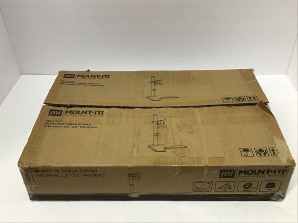 Mount-It! Single Monitor VESA Table Stand for up to 32" monitors MI-1757