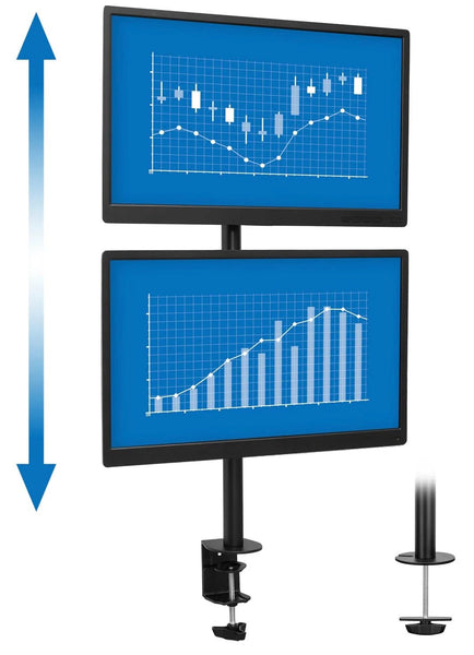 Mount It! Vertical Dual-Monitor Mount MI-1768