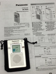 Panasonic ECP Paranormal Ghost Hunting Audio IC Recorder English RR-DR60