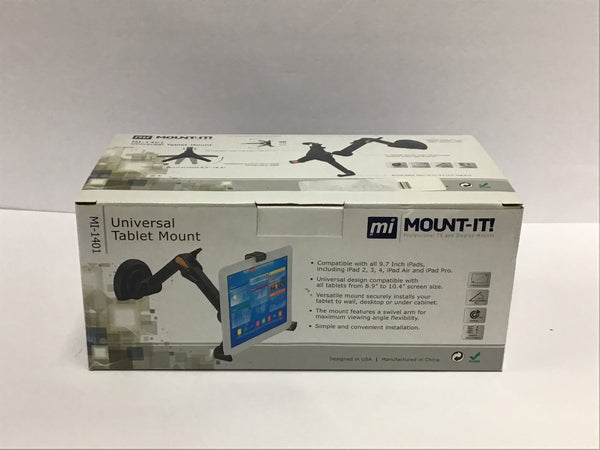 Mount It! Universal Tablet Wall Mount Kit Apple iPad Galaxy 8.9"-10.4" MI-1401