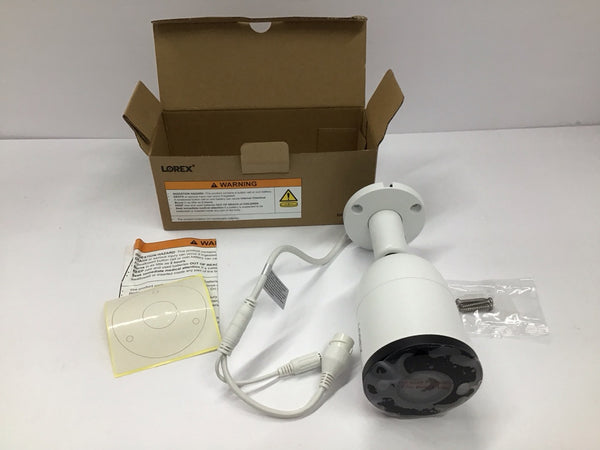 Lorex 4K IP Deterrence Bullet Security Camera /w Cable E893AB-Z