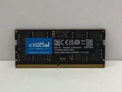 Crucial 16GB DDR5 5600 PC5-44800 SODIMM Notebook Memory CT16G56C46S5