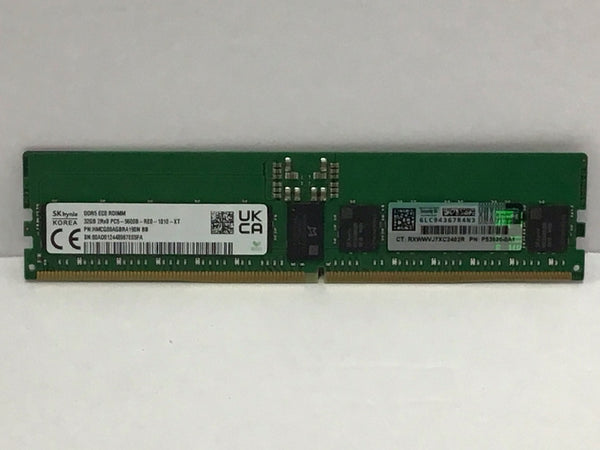 HPE DDR5 EC8 RDIMM 32GB 2Rx8 PC5-5600B-RE0-1010-XT Server Memory P64706-B21