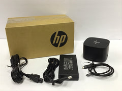 HP Thunderbolt G4 Dock /w Genione OEM 120W AC Adapter READ 4J0J0AA#ABA