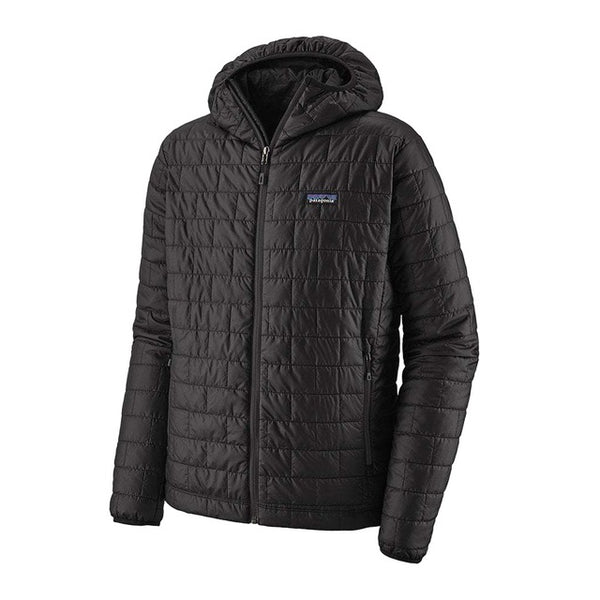 Patagonia Men's Nano Puff Hoody Packable Jacket XXL Black 84222 BLK