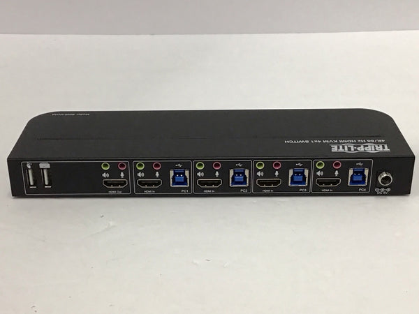 Tripp Lite 4-Port HDMI/USB KVM Switch 4K 60Hz HDR HDCP 2.2 IR Sharing B005-HUA4