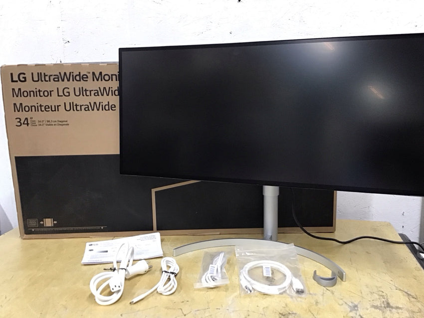 LG 34" 21:9 UltraWide 5K2K WUHD Nano IPS Monitor CRACKED READ 34BK95U-W