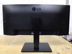 LG 34'' WQHD UltraWide Curved Monitor Speakers Webcam Mic USB-C 34BQ77QC-B