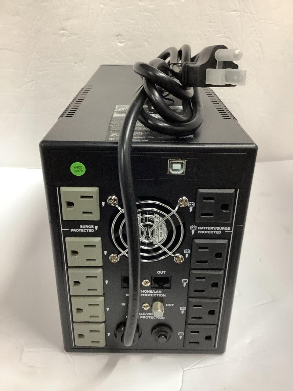 Tripp Lite UPS 1500VA 810W Battery Back Up Tower LCD USB 120V OMNI1500LCDT