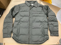 Prana Pinchot Shirt Jacket Black Olive Heather XL Extra Large 1961921