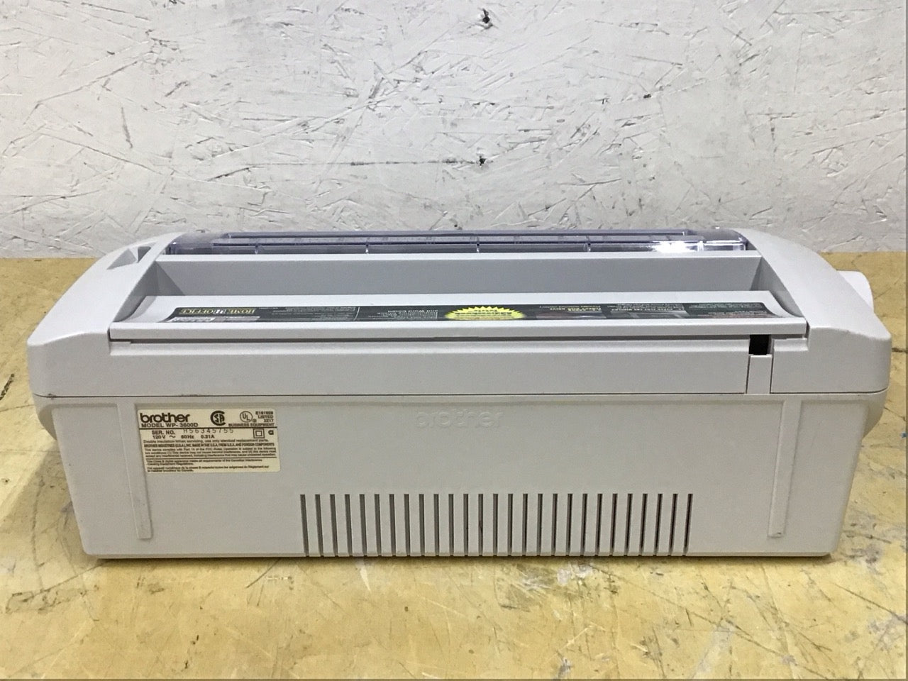 Brother WP-3600D & CT-1400 Monitor Word Processor Typewriter /w Display