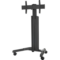 Chief LPAU Series Large Fusion Manual Height Adjustable Mobile AV Cart Blk LPAUB