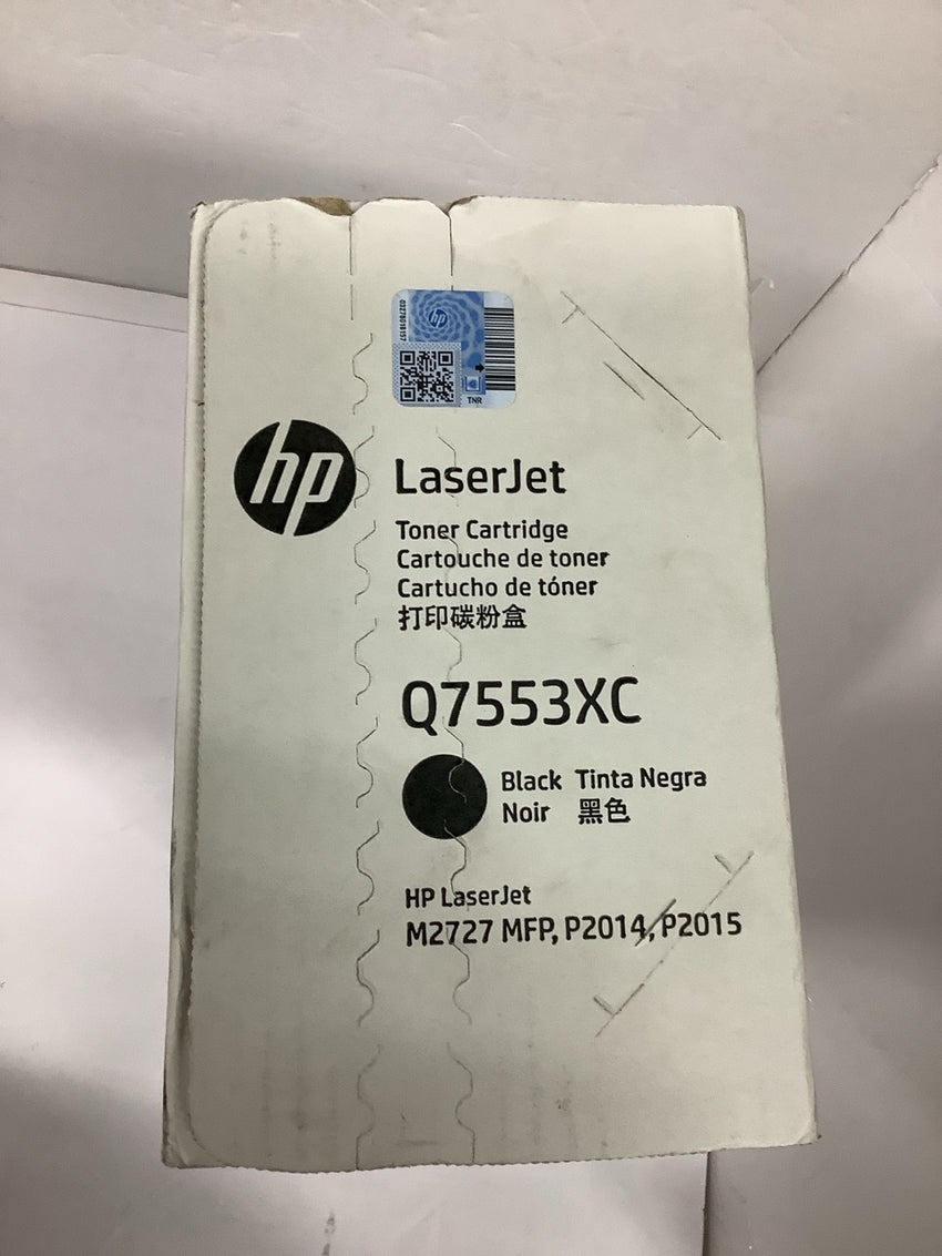 HP LaserJet Toner Cartridge GENUINE OEM Q7553XC