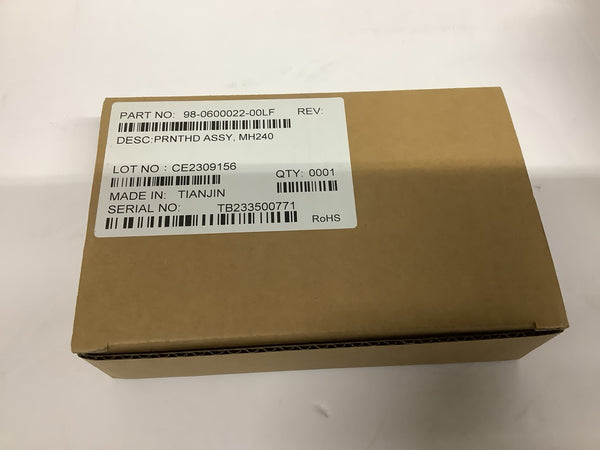 TCS Printhead GENUINE OEM MH240P MH240T MH240 98-0600022-00LF