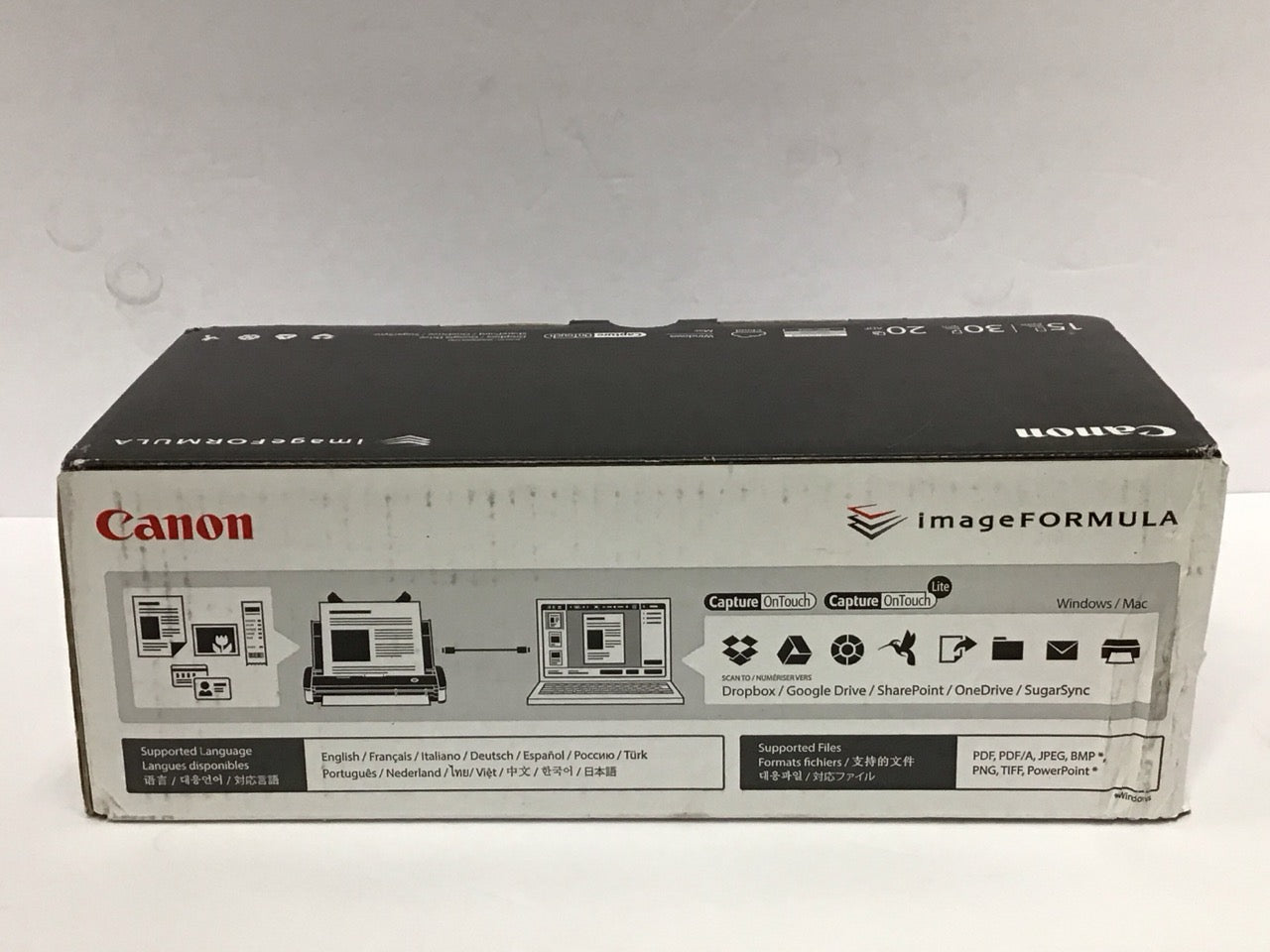 Canon imageFORMULA P-215II Sheetfed Document Scanner 600 dpi 9705B007
