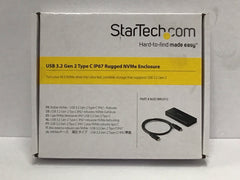Startech M2 NVMe PCIe SSD Portable Enclosure USB-C M2E1BRU31C