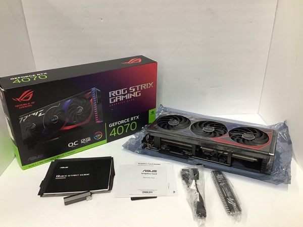 ASUS ROG STRIX GeForce RTX 4070 OC Edition 12GB Graphics Card 90YV0J00-M0AA00