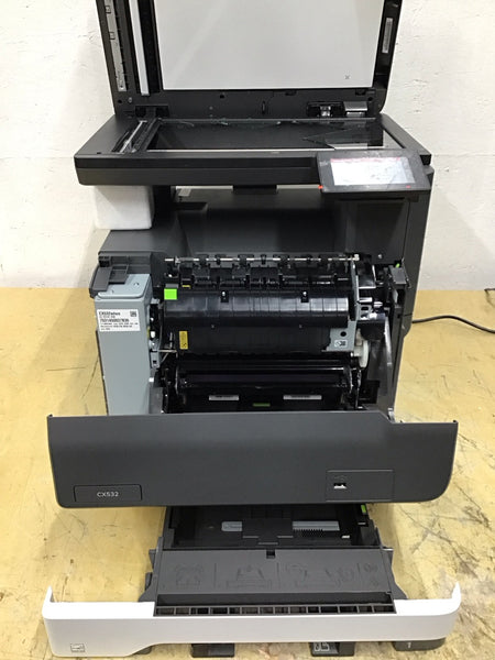 Lexmark CX532adwe MFP Color Laser Printer CRACKED SCANNER GLASS 50M7040