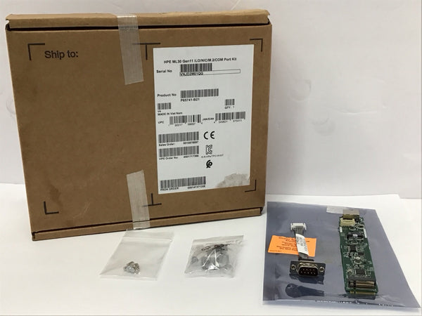 HPE ML30 GEN11 ILO/NIC/M.2/COM Port Kit P65741-B21