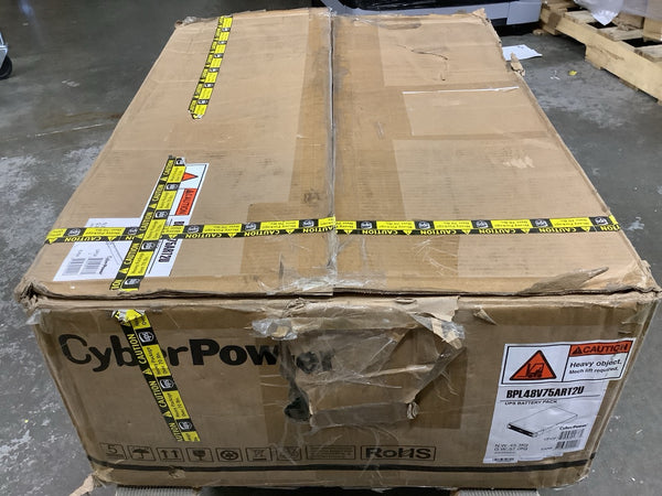 CyberPower Rack Tower Convertible Extended Battery Module EBM READ BPL48V75ART2U