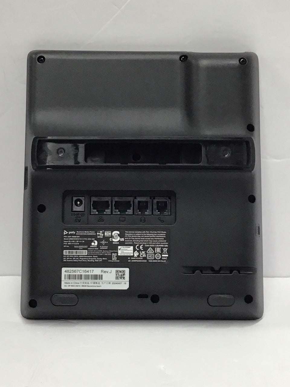 HP Poly CCX 350 IP Phone Microsoft Teams 848Z7AA#AC3