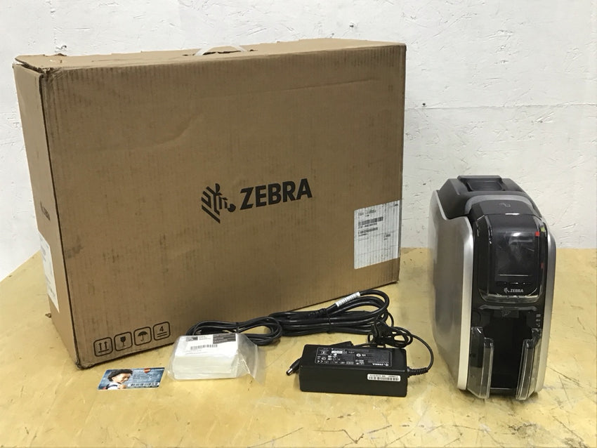 Zebra ZC300 ID Badge Card Printer Dual Sided Color ZC32-000CQ00US00